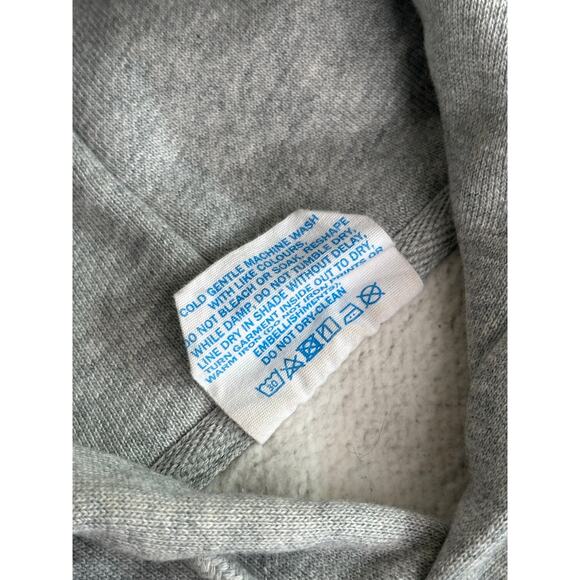 Champion Reverse Weave Grey Hoodie - Size M - Mint - Picture 8 of 9